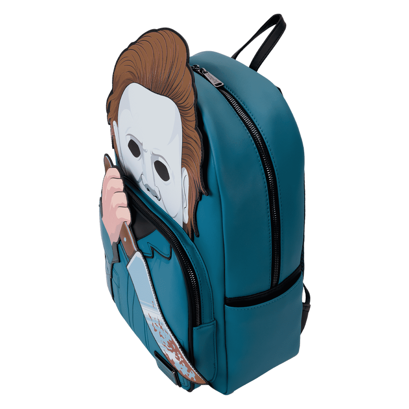 Halloween Michael Myers Cosplay Glow Full-Size Backpack, , hi-res view 5