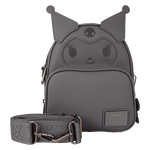 Sanrio Kuromi Monochrome Cosplay Convertible Mini Backpack & Crossbody Bag, , hi-res view 8