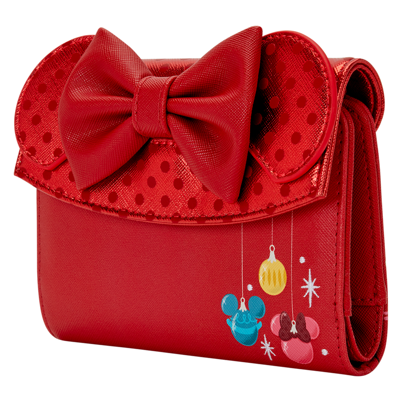 Minnie Mouse Exclusive Holiday Ornaments Wallet, , hi-res view 3