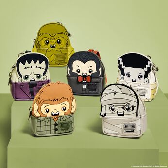 Universal Monsters Mystery Mini Backpack Keychain Charm, Image 2