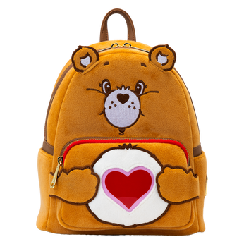 Care Bears Exclusive Tenderheart Bear Plush Cosplay Light Up Glow Mini Backpack, Image 1