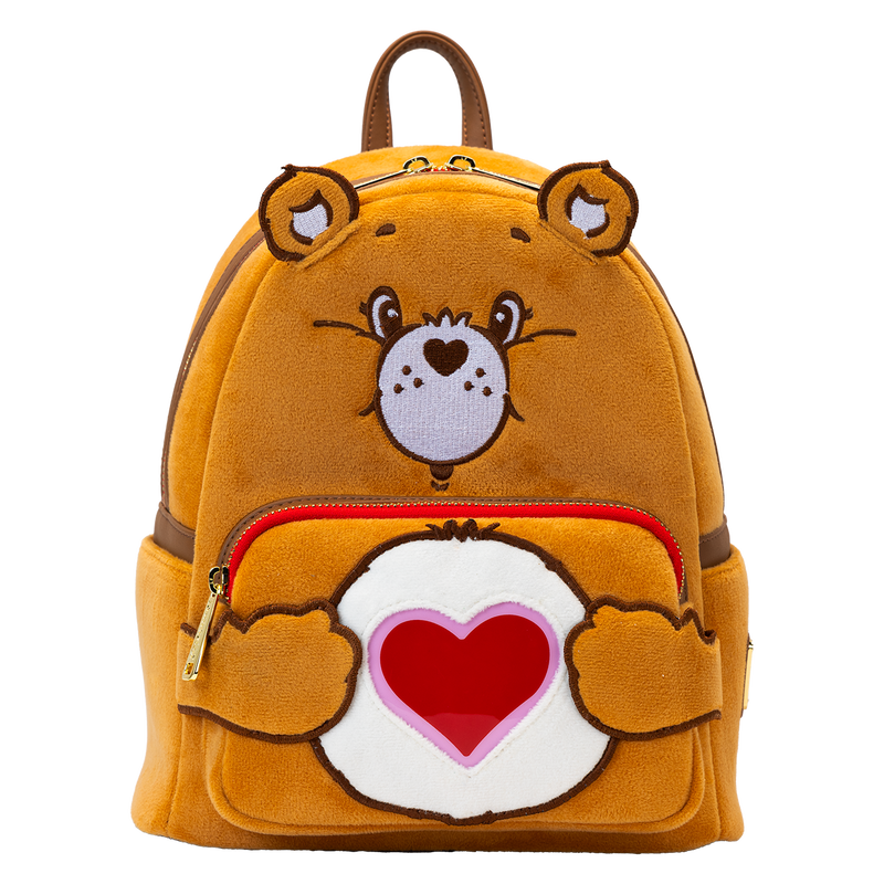 Care Bears Exclusive Tenderheart Bear Plush Cosplay Light Up Glow Mini Backpack, , hi-res view 1
