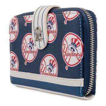 MLB New York Yankees Logo Zip Around Wallet, Image 2