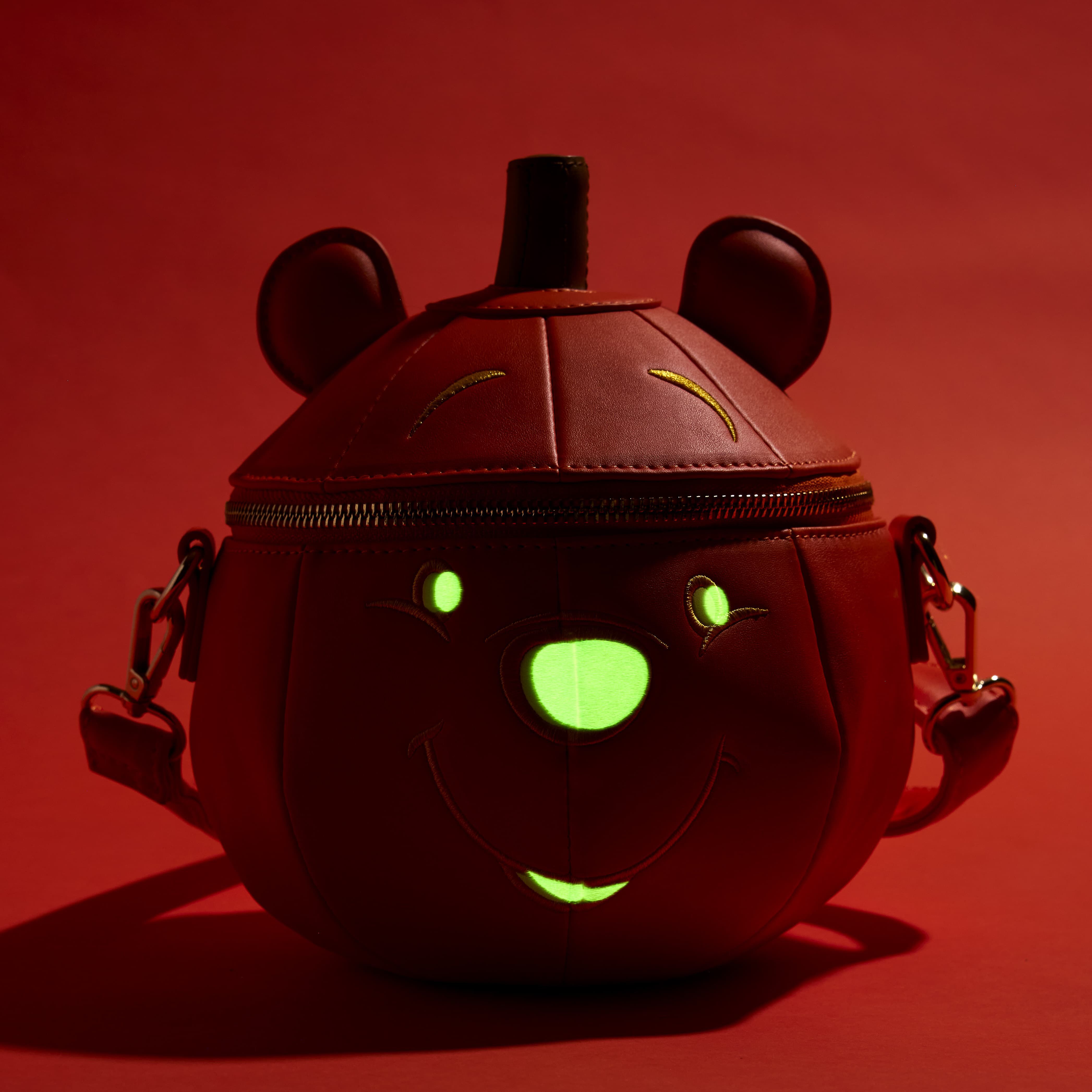 Winnie the Pooh Pumpkin Glow Crossbody Bag