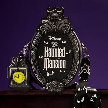 The Haunted Mansion Plaque Glow Crossbody Bag With Coin Bag, Image 2