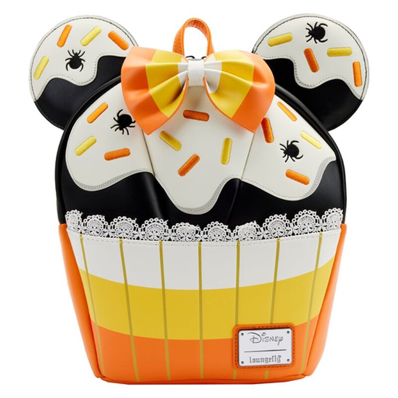 Exclusive - Minnie Mouse Candy Corn Cupcake Glow Mini Backpack, , hi-res image number 1