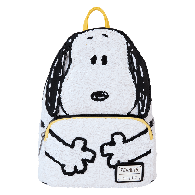 Limited Edition Peanuts 75th Anniversary Snoopy Sequin Cosplay Mini Backpack, , hi-res view 1
