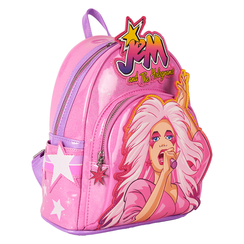Limited Edition Jem and The Holograms Light Up Mini Backpack, , hi-res view 6