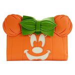 Minnie Mouse Glow in the Dark Pumpkin Flap Wallet, , hi-res view 1