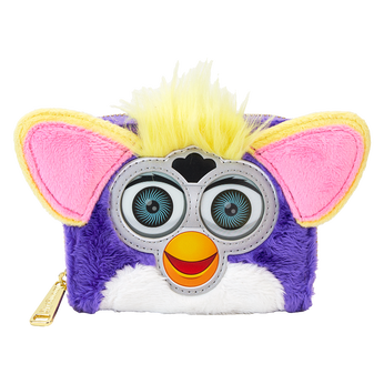 Furby Plush Cosplay Lenticular Zip Around Wallet, Image 1