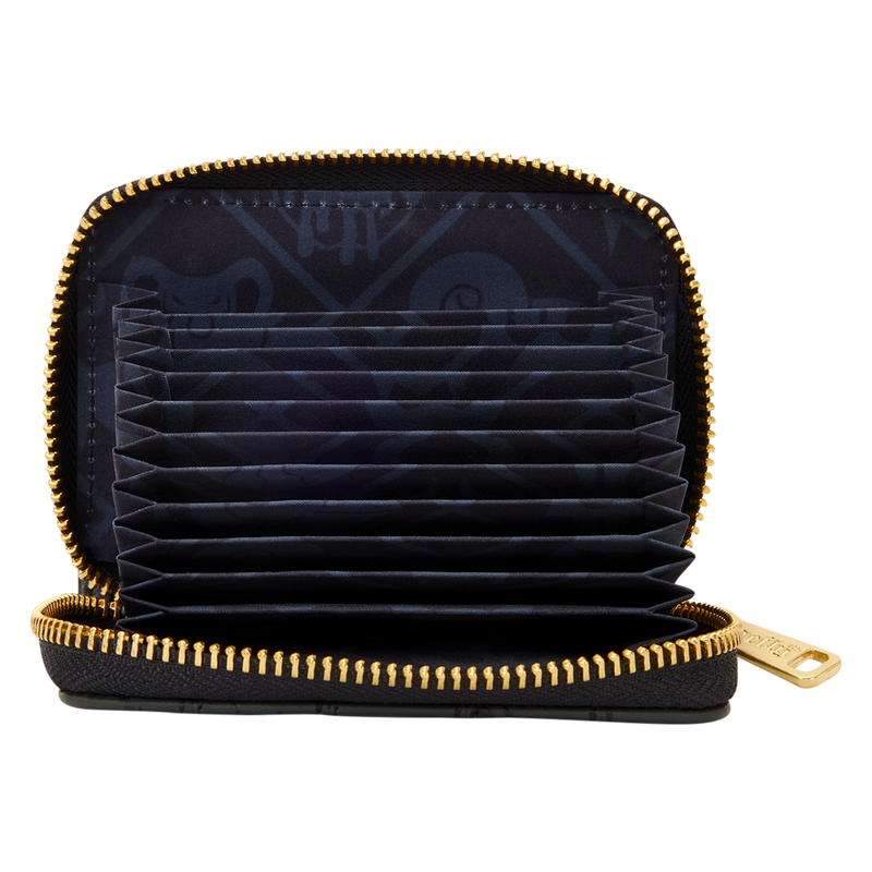 Disney Villains Exclusive Black & Gold Zip Around Wallet, , hi-res view 4