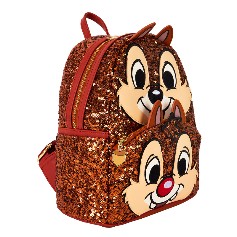 Chip 'n' Dale Exclusive Sequin Cosplay Mini Backpack, , hi-res view 4