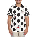 Minnie Mouse Rocks the Dots Classic All-Over Print Unisex Tee , , hi-res view 1