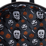 Halloween Michael Myers Glow Mask Cosplay Mini Backpack, , hi-res view 13