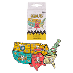 Peanuts Snoopy Road Trip Map Mystery Box Pin, , hi-res view 1