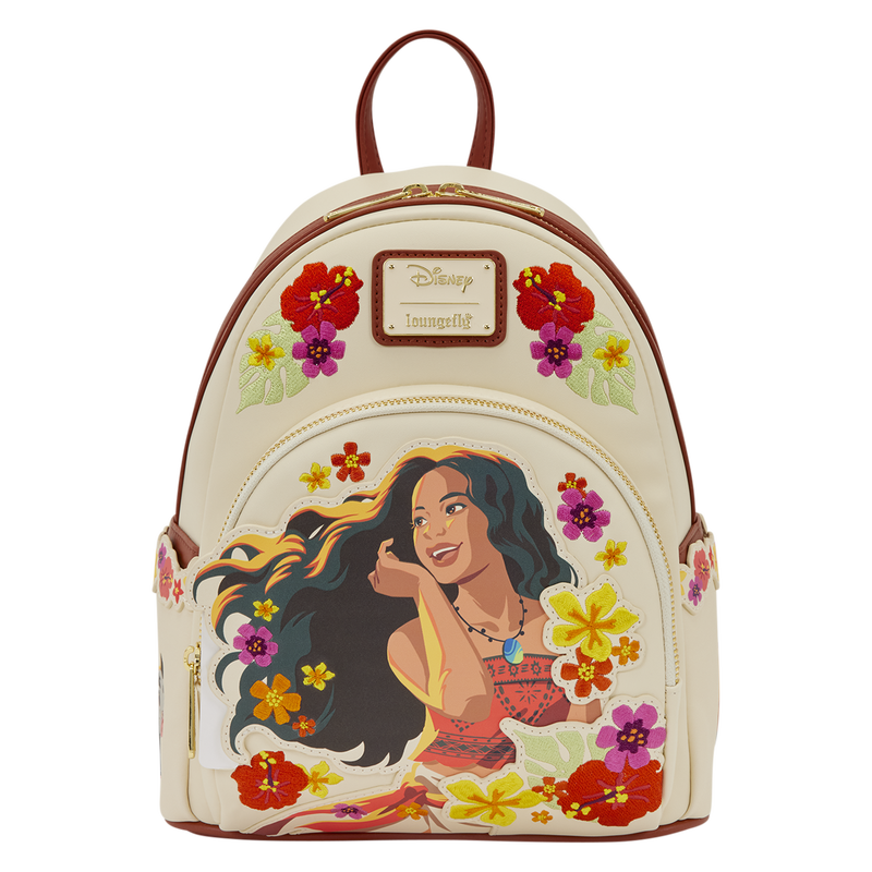 Moana Live Action Floral Mini Backpack, , hi-res view 1