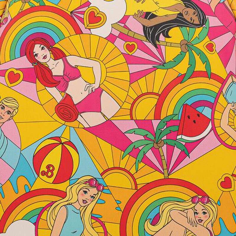 Malibu Barbie 50th Anniversary Mini Backpack, , hi-res view 3