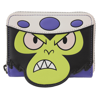 Powerpuff Girls Mojo Jojo Glow Cosplay Zip Around Wallet, Image 1