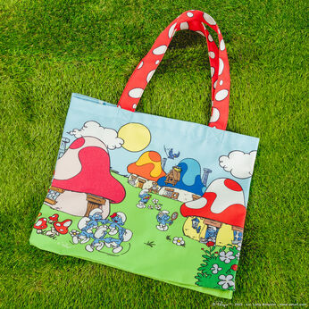 The Smurfs™ Village Life Canvas Tote Bag, Image 2