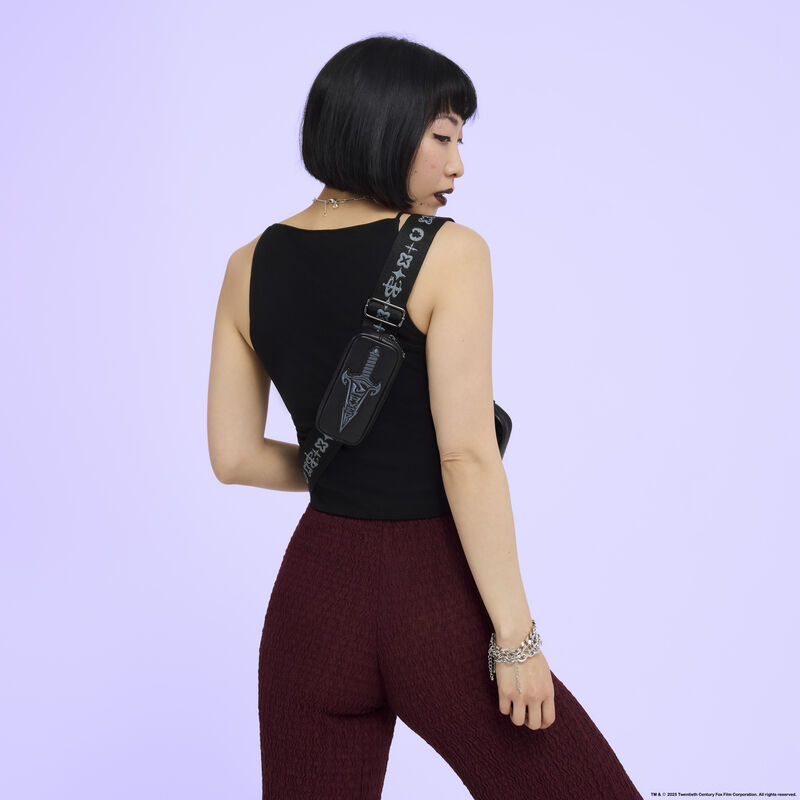 Buffy the Vampire Slayer Velvet All-Over Print Sling Crossbody Bag with Coin Bag LFlifestyle2 view 3