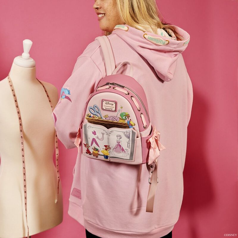 Exclusive - Cinderella Mice Dressmakers Mini Backpack, , hi-res image number 2