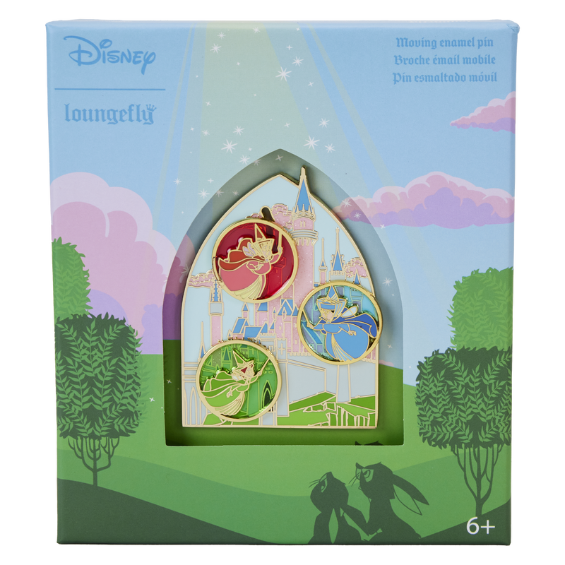 Buy Sleeping Beauty Castle Three Good Fairies Stained Glass 3
