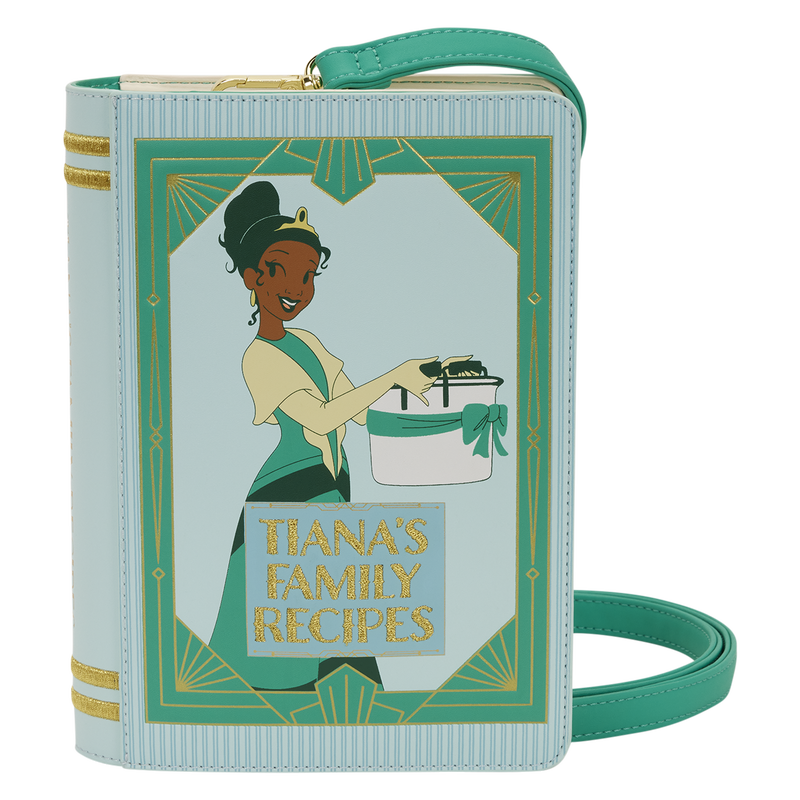 The Princess and the Frog Tiana Recipe Book Crossbody Bag, , hi-res view 1