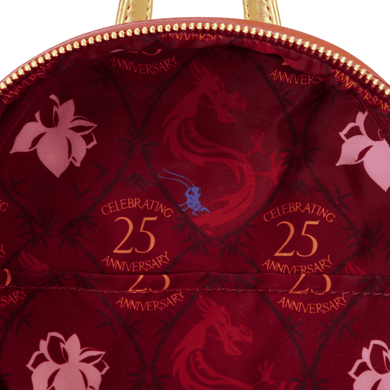 Mulan 25th Anniversary Mushu Glitter Cosplay Mini Backpack, , hi-res view 7