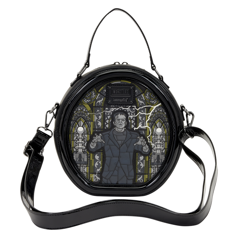 Universal Monsters Dracula & Frankenstein Crossbody Bag, , hi-res view 6
