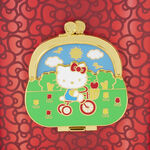Sanrio Hello Kitty 50th Anniversary Coin Bag 3" Collector Box Pin, , hi-res view 6