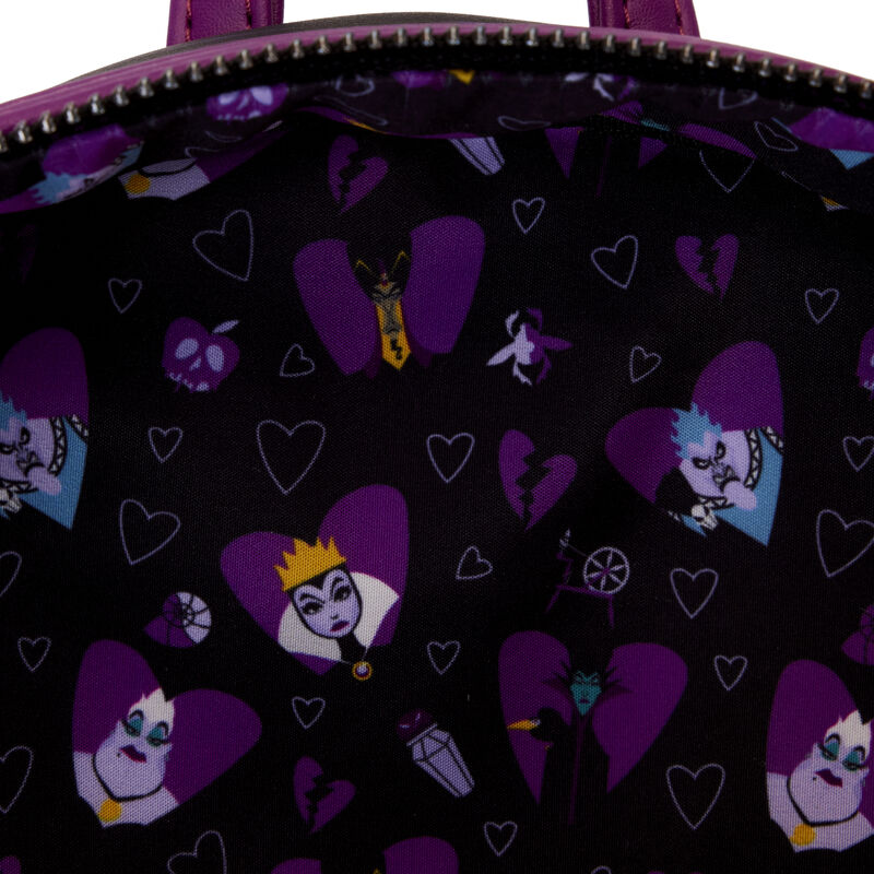Disney Villains Curse Your Hearts Mini Backpack, , hi-res view 10