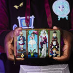 Haunted Mansion Stretching Room Portraits Glow Zip Around Wallet, , hi-res view 3