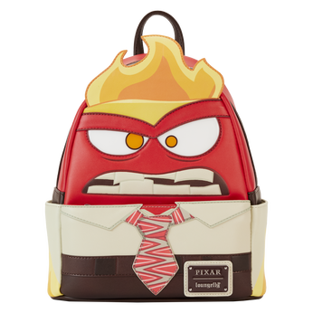 Inside Out Exclusive Anger Cosplay Light Up Glow Mini Backpack, Image 1