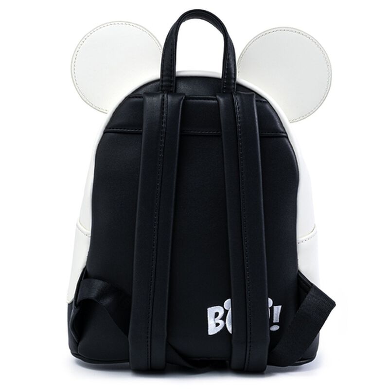 Loungefly X Disney Ghost Mickey Glow In The Dark Cosplay Mini Backpack, , hi-res view 7