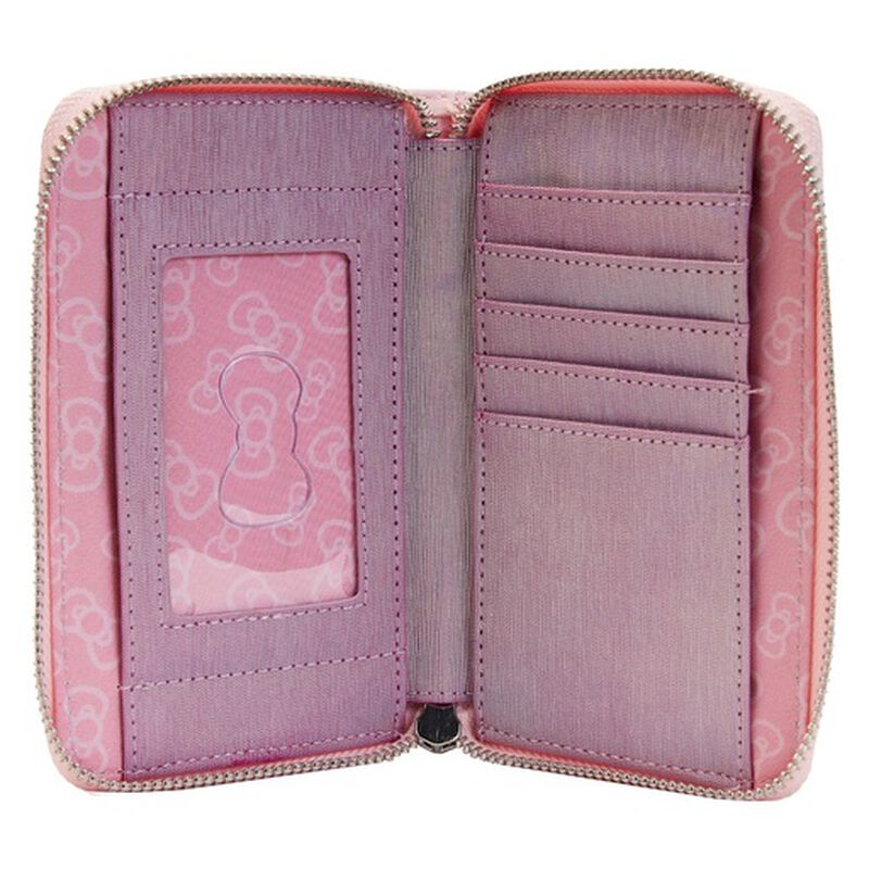 Buy LACC Hello Kitty Iridescent Zip Around Wallet at Loungefly.