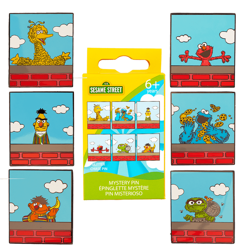 Sesame Street Neighborhood Friends Mystery Box Pin, , hi-res view 1