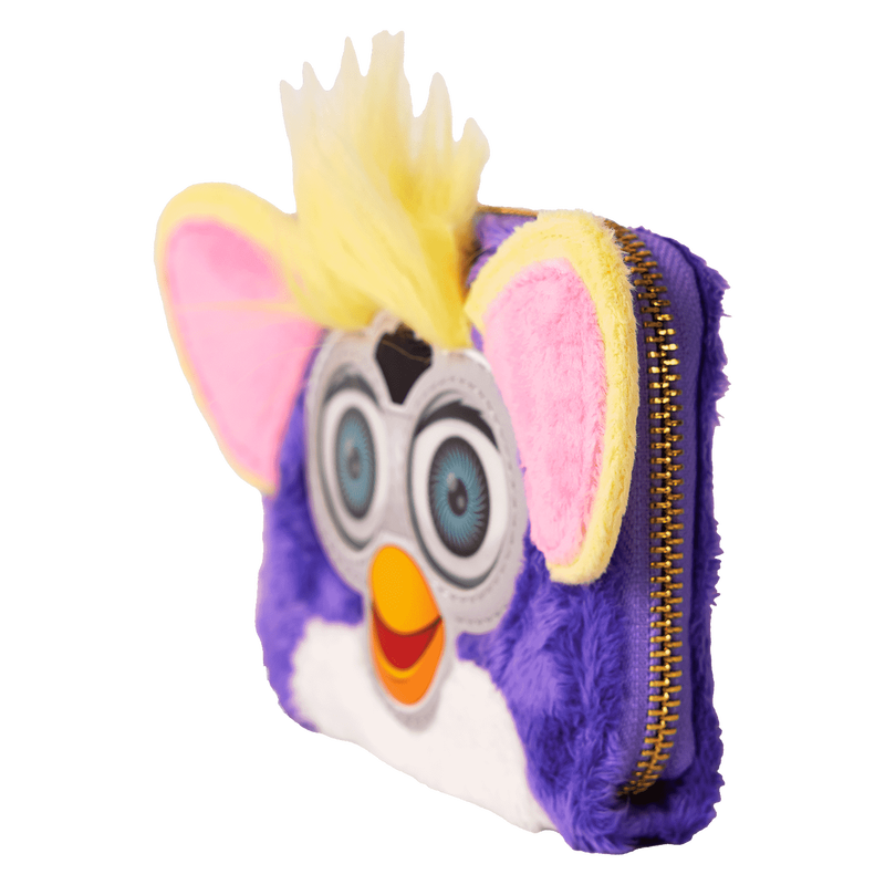 Furby Plush Cosplay Lenticular Zip Around Wallet, , hi-res view 4
