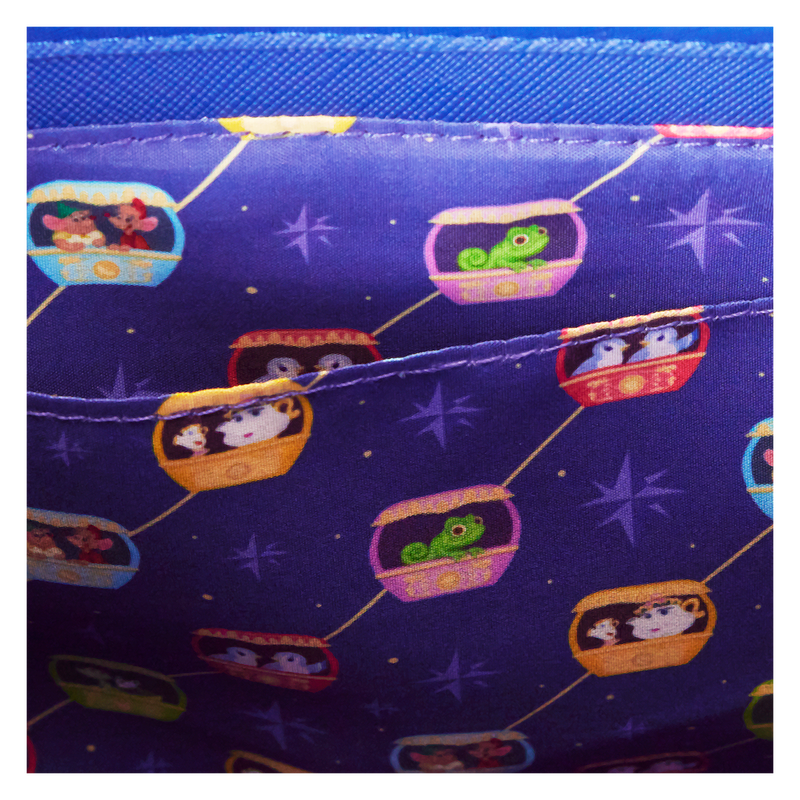 Disney Princess Carousel All-Over Print Drawstring Mini Backpack, , hi-res view 8
