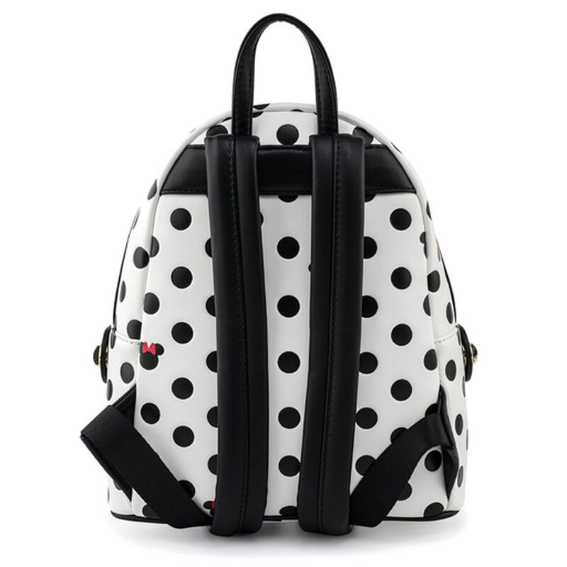Disney Minnie Mouse Black & White Polka Dot Bow Mini Backpack with Fanny Pack, , hi-res view 7
