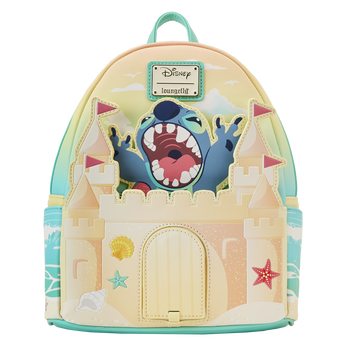 Stitch Sandcastle Beach Surprise Mini Backpack, Image 2