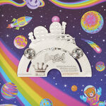 Lisa Frank Zoomer & Zorbit Rainbow 3" Collector Box Sliding Pin, , hi-res view 7