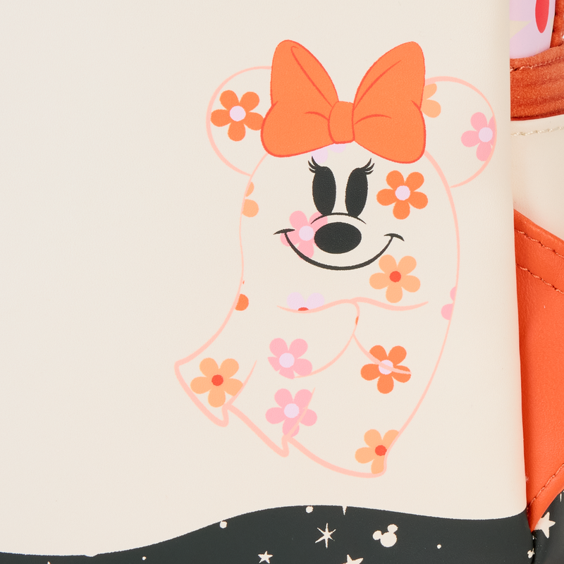 Minnie Mouse Floral Ghost Cosplay Light Up Glow Mini Backpack, , hi-res view 8