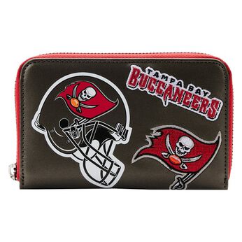 NFL Tampa Bay Buccaneers Patches Zip Around Wallet, Image 1