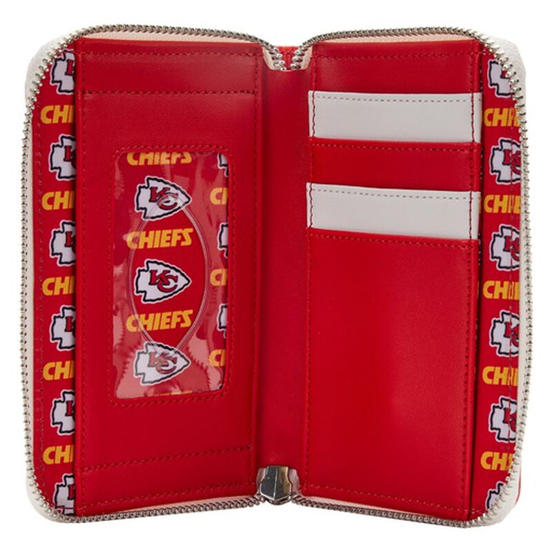 NFL Kansas City Chiefs Patches Zip Around Wallet, , hi-res view 4