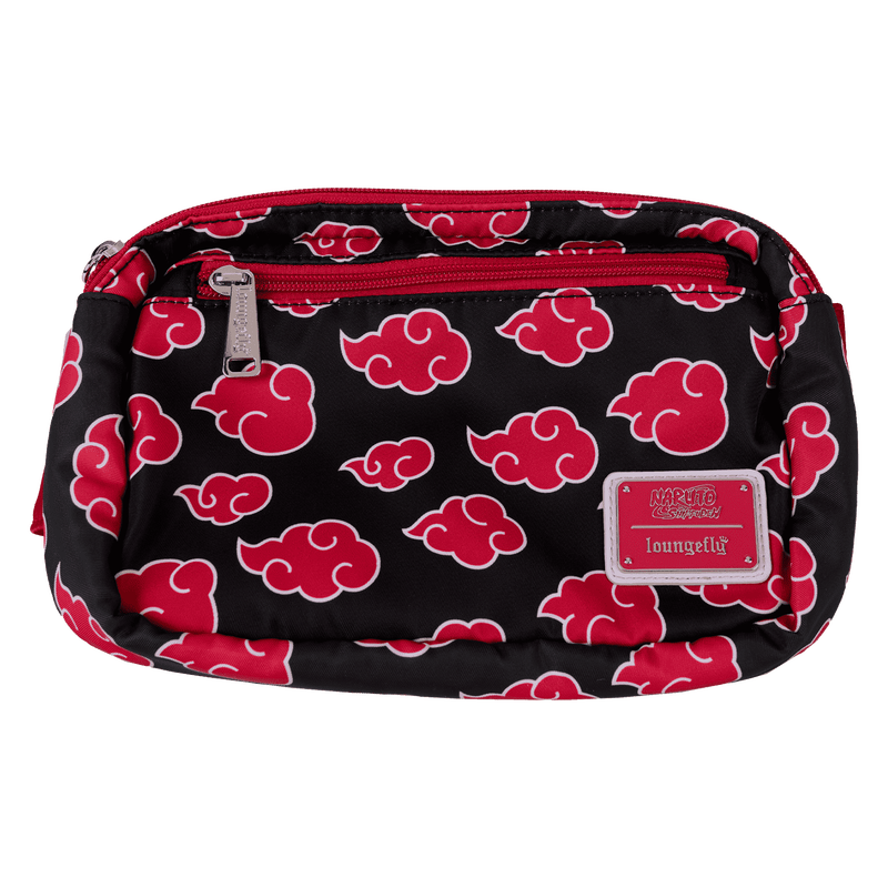 Naruto Akatsuki All-Over Print Nylon Sling Crossbody Bag, , hi-res view 1