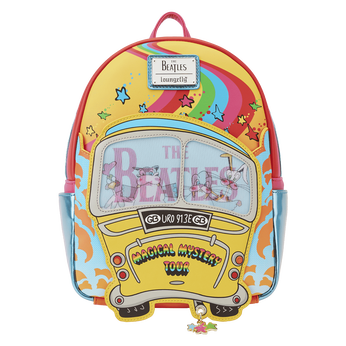 The Beatles Magical Mystery Tour Bus Lenticular Mini Backpack, Image 1
