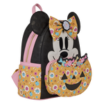 Minnie Mouse Cosplay Floral Pumpkin Glow Candy Corn-Scented Mini Backpack, , hi-res view 6