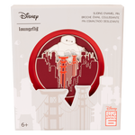 Big Hero 6 10th Anniversary Baymax San Fransokyo Love 3" Collector Box Sliding Pin, , hi-res view 1