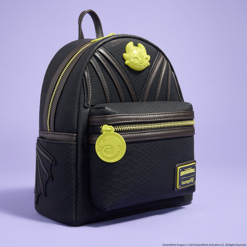 How To Train Your Dragon Night Fury Mini Backpack, , hi-res view 3