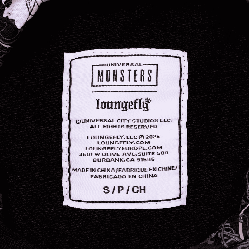 Universal Monsters The Bride Of Frankenstein Unisex Hoodie, , hi-res view 8